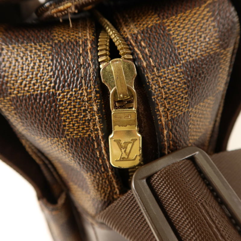 LOUIS VUITTON Damier Naviglio金扣肩背袋-9