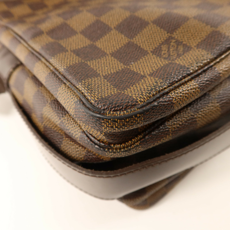 LOUIS VUITTON Damier Naviglio金扣肩背袋-15