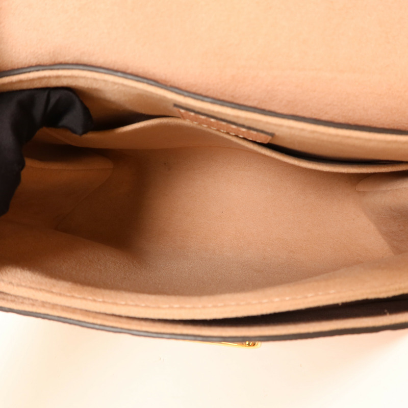 LOUIS VUITTON Monogram Empreinte Georges BB金扣手挽肩背兩用袋-5