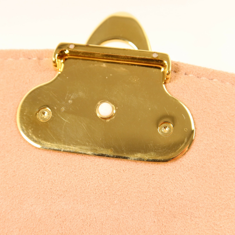 LOUIS VUITTON Monogram Empreinte Georges BB金扣手挽肩背兩用袋-9