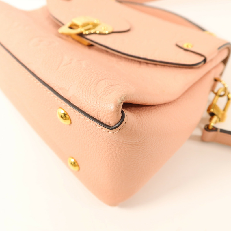 LOUIS VUITTON Monogram Empreinte Georges BB金扣手挽肩背兩用袋-13
