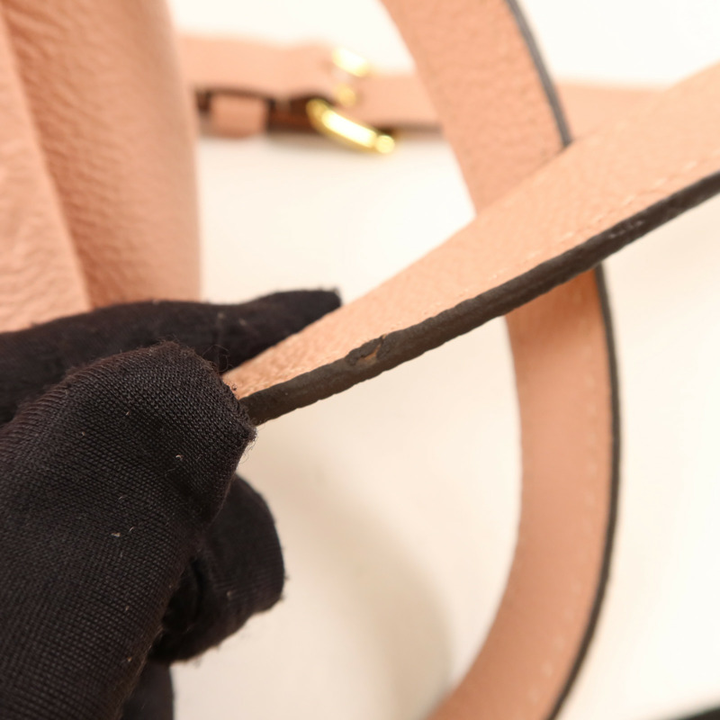 LOUIS VUITTON Monogram Empreinte Georges BB金扣手挽肩背兩用袋-19