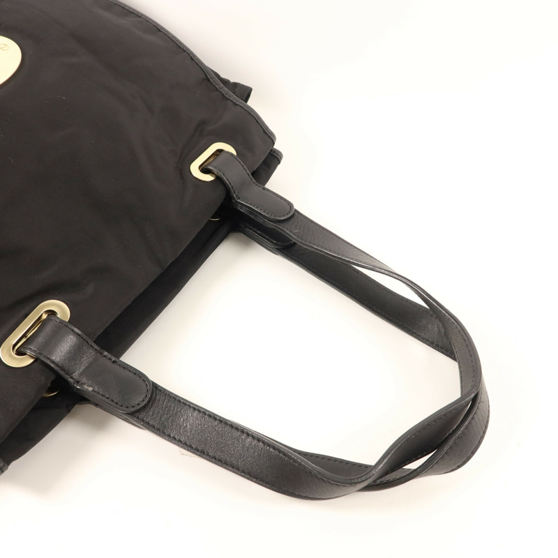 agnes b. 尼龍Shoulder Bag銀扣肩背袋-4