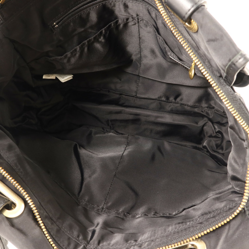 agnes b. 尼龍Shoulder Bag銀扣肩背袋-5