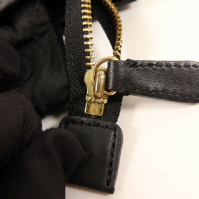 agnes b. 尼龍Shoulder Bag銀扣肩背袋-9