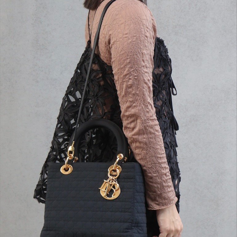 𝐃𝐢𝐨𝐫黑金尼龍𝐋𝐚𝐝𝐲 𝐃𝐢𝐨𝐫-5