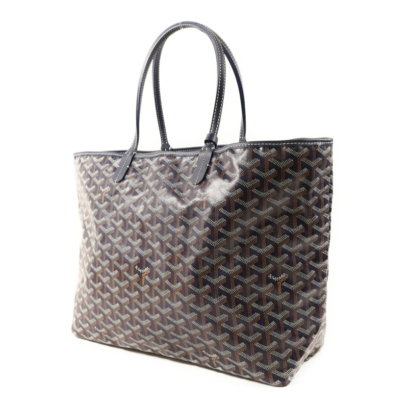 GOYARD 塗層帆布Sac Saint Louis PM銀扣手挽袋-2