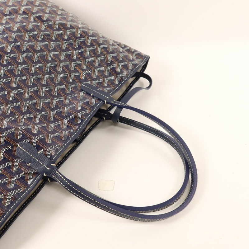 GOYARD 塗層帆布Sac Saint Louis PM銀扣手挽袋-4