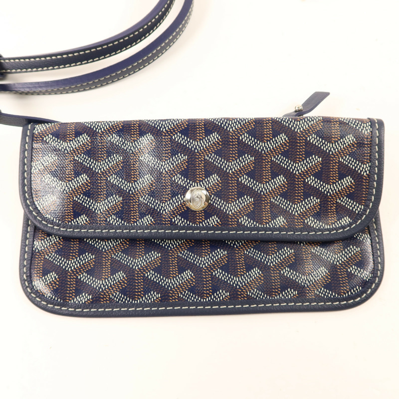 GOYARD 塗層帆布Sac Saint Louis PM銀扣手挽袋-9