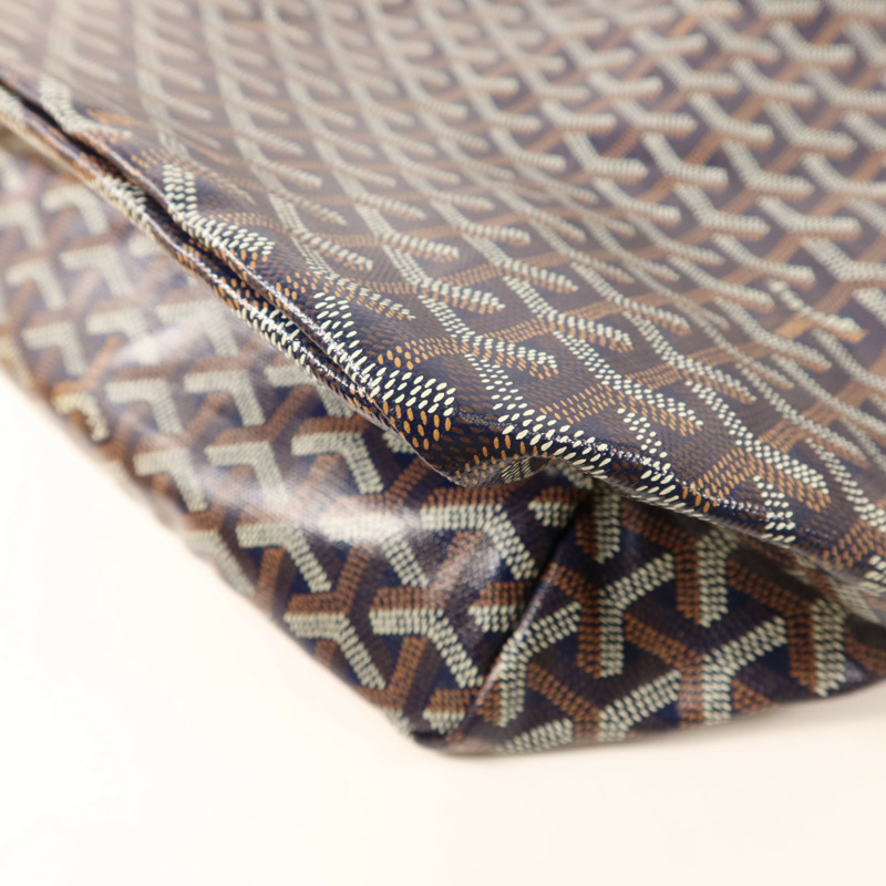 GOYARD 塗層帆布Sac Saint Louis PM銀扣手挽袋-11