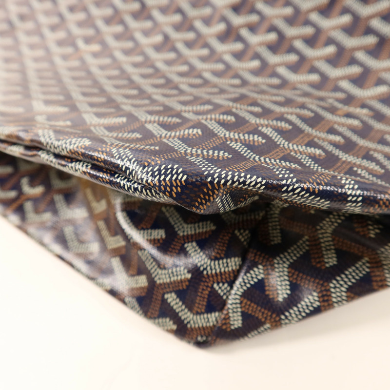GOYARD 塗層帆布Sac Saint Louis PM銀扣手挽袋-13