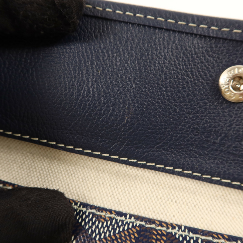 GOYARD 塗層帆布Sac Saint Louis PM銀扣手挽袋-15