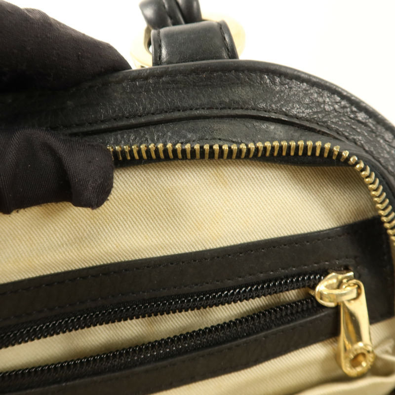 BALLY 牛皮皮革Handbag金扣手挽袋-16