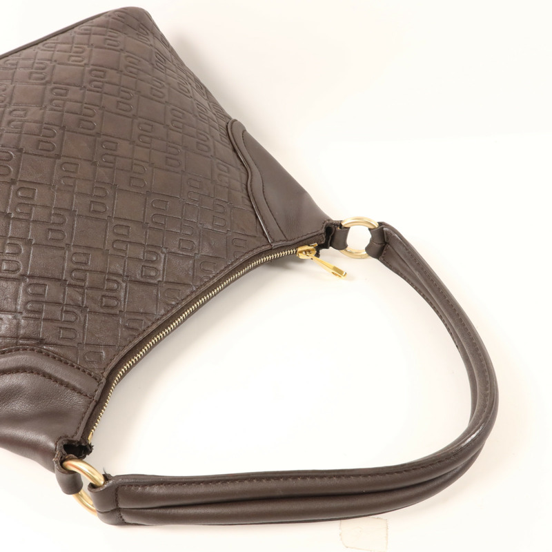 BALLY 牛皮皮革Shoulder Bag金扣肩背袋-4