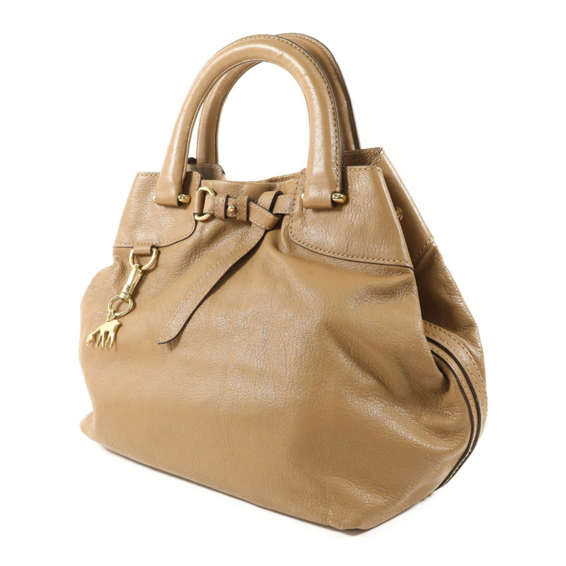 BALLY 牛皮皮革2 Way Shoulder Bag金扣手挽肩背兩用袋-2