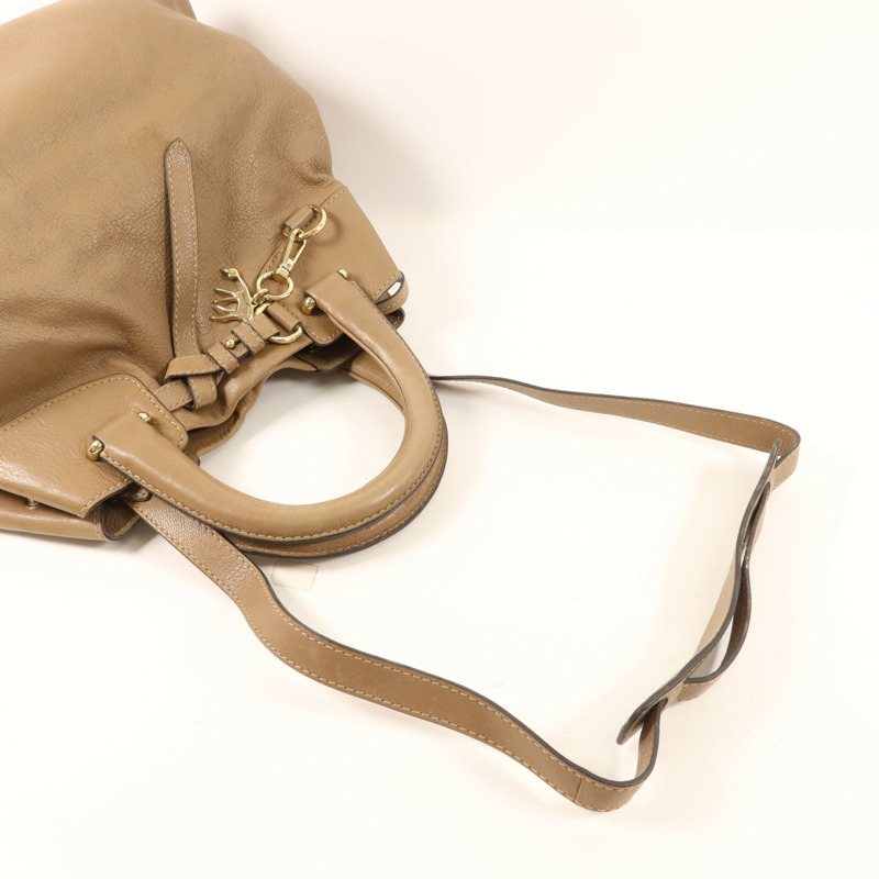 BALLY 牛皮皮革2 Way Shoulder Bag金扣手挽肩背兩用袋-4