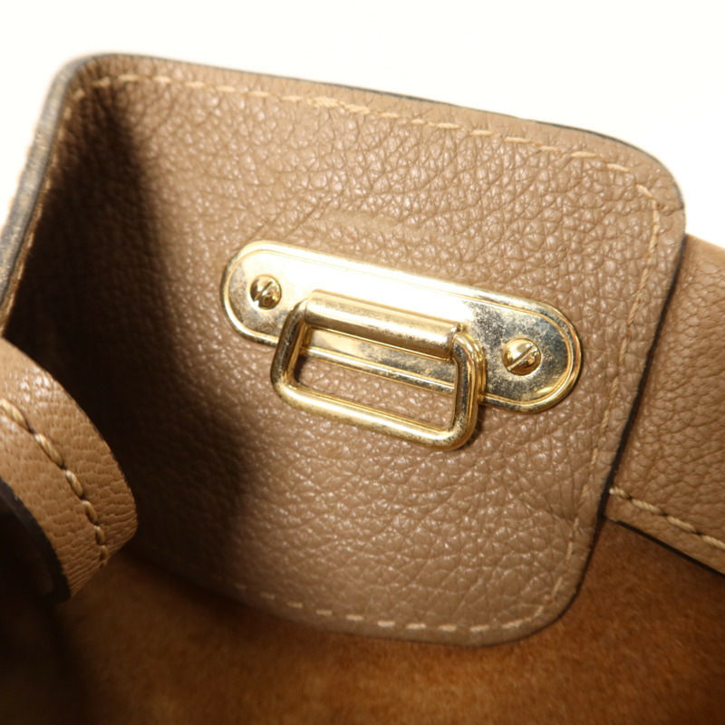 BALLY 牛皮皮革2 Way Shoulder Bag金扣手挽肩背兩用袋-7