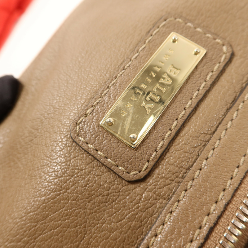 BALLY 牛皮皮革2 Way Shoulder Bag金扣手挽肩背兩用袋-18