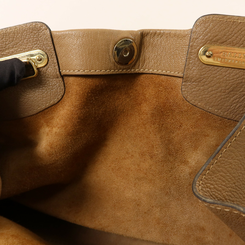 BALLY 牛皮皮革2 Way Shoulder Bag金扣手挽肩背兩用袋-20