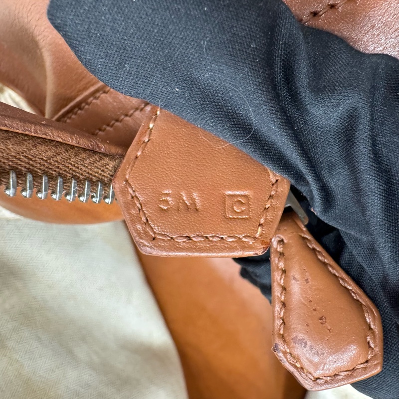 Hermès 棕色拼接旅行箱包 vintage 二手 中古-18