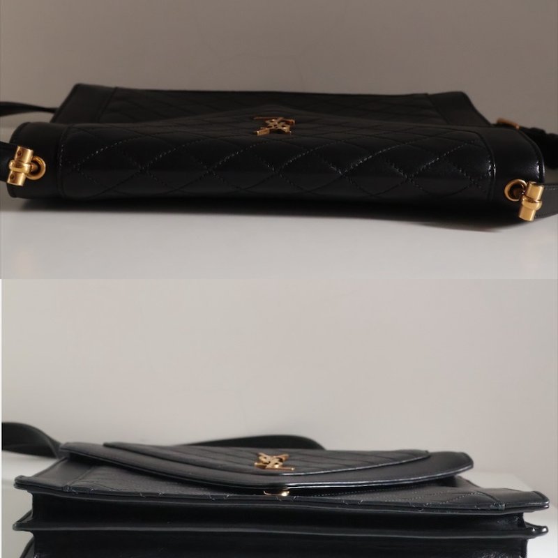 𝐘𝐒𝐋黑金小羊皮菱格紋𝐆𝐀𝐁𝐘 𝐬𝐭𝐚𝐜𝐡𝐞𝐥-8