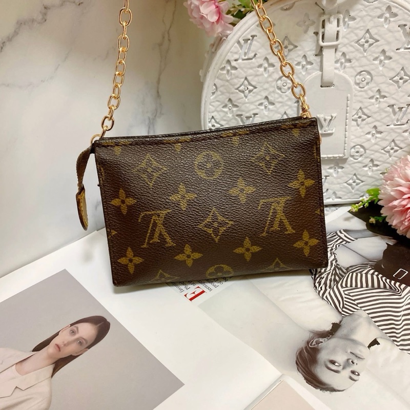 LV M47546 15老花洗漱包鏈條包🏅-4