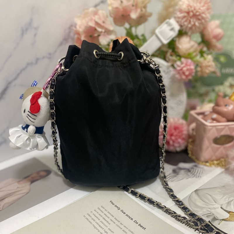 Prada 降落傘束口包小水桶包🏅-10