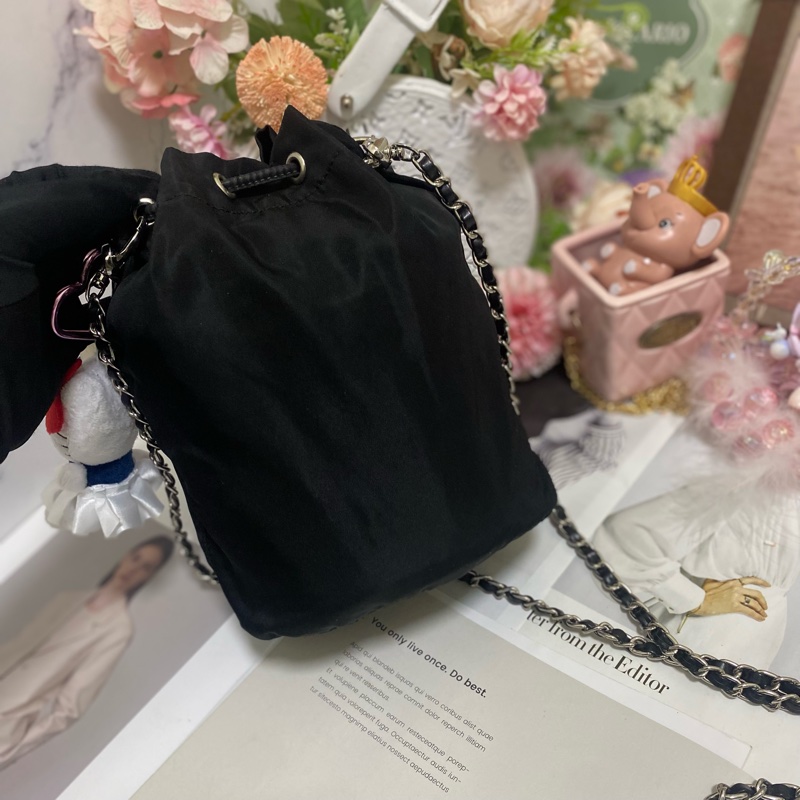 Prada 降落傘束口包小水桶包🏅-11