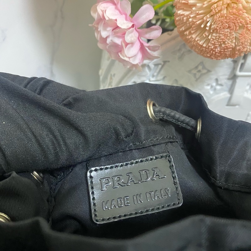 Prada 降落傘束口包小水桶包🏅-14
