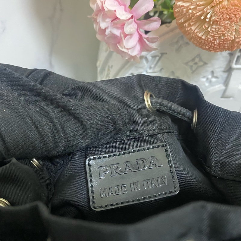Prada 降落傘束口包小水桶包🏅-15