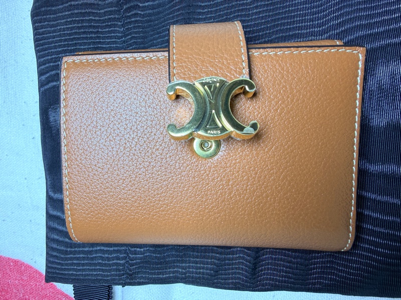 CELINE NINO細搭帶錢包短夾-1