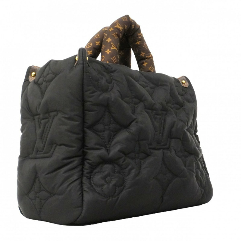 路易威登 LV Pillow On the Go MM M21069 黑色/棕色 兩用女士手提包-1