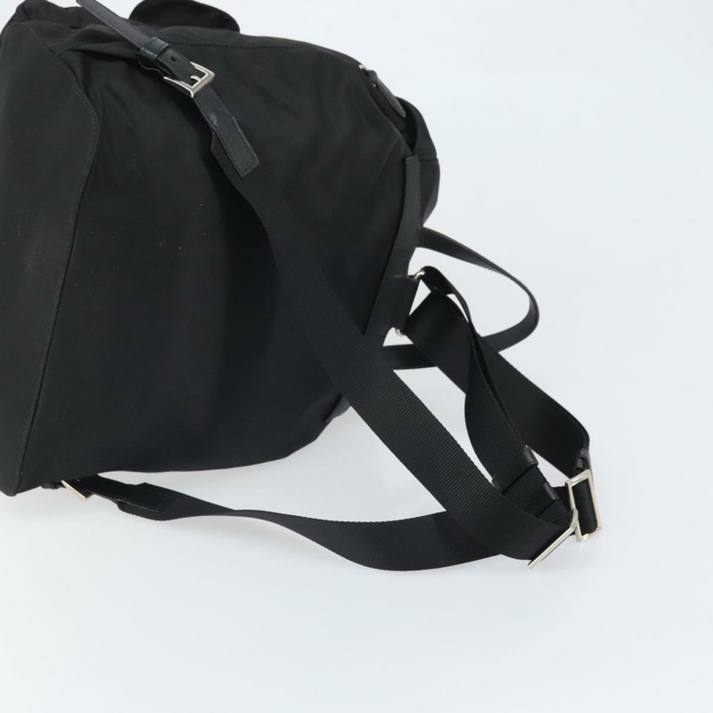 【日本直送】PRADA Robot 雙肩包 尼龍材質 黑色 銀色 正品 169726SAV-7