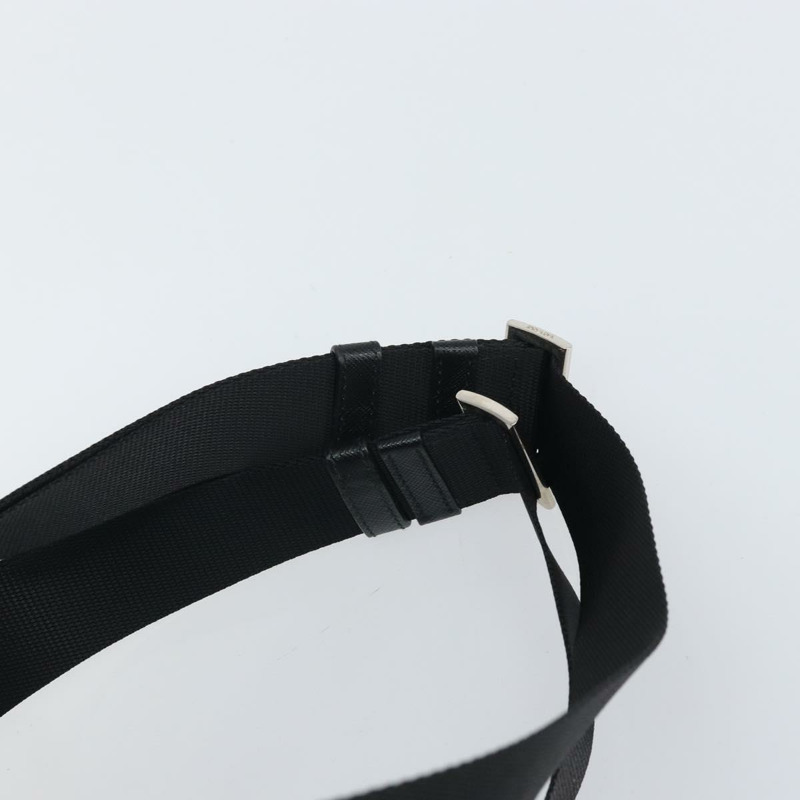 【日本直送】PRADA Robot 雙肩包 尼龍材質 黑色 銀色 正品 169726SAV-14