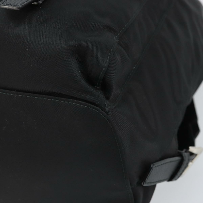 【日本直送】PRADA Robot 雙肩包 尼龍材質 黑色 銀色 正品 169726SAV-15