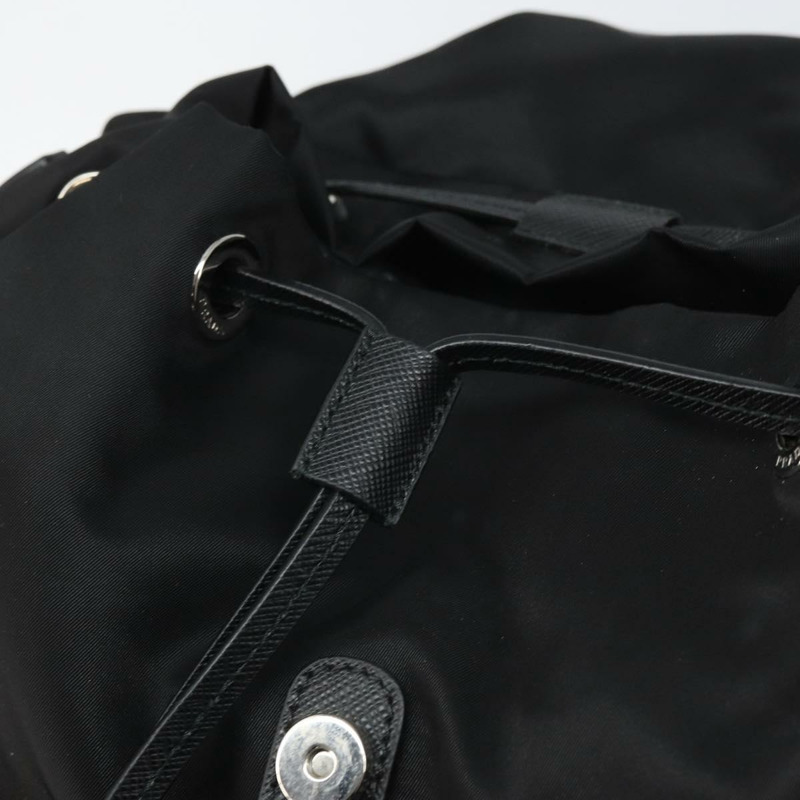 【日本直送】PRADA Robot 雙肩包 尼龍材質 黑色 銀色 正品 169726SAV-24