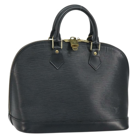 路易威登 Epi Alma 手提包 Noir 黑色 M52142 LV 正品 169779V