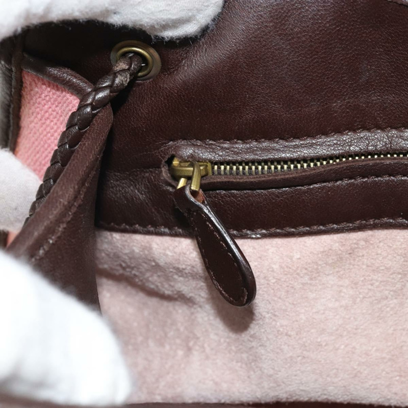 【日本直送】BOTTEGA VENETA 鏈條手提包 帆布 奧特萊斯 粉金 169980 正品 169795V-20