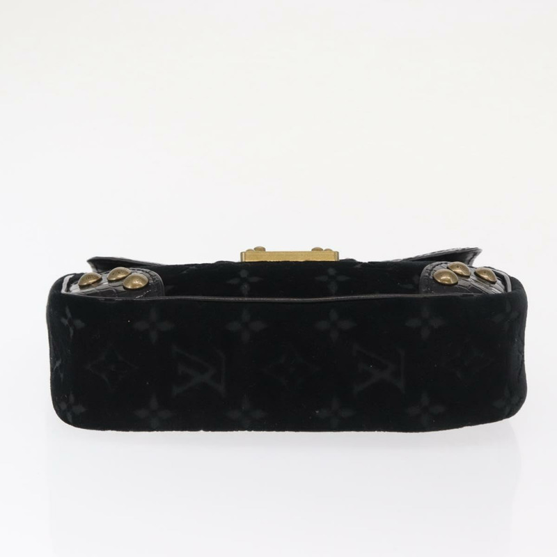 【日本直送】路易威登 Monogram Velours Irvine 手提包 黑色 M92733 LV 正品 168356SAV-4