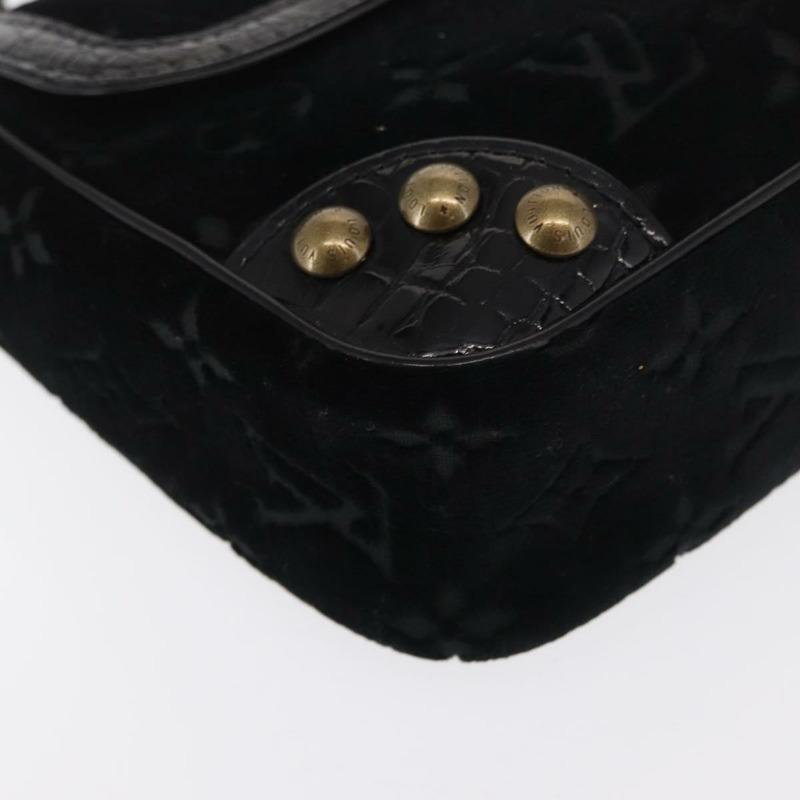 【日本直送】路易威登 Monogram Velours Irvine 手提包 黑色 M92733 LV 正品 168356SAV-13