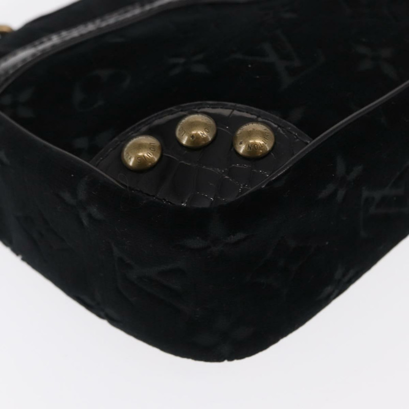 【日本直送】路易威登 Monogram Velours Irvine 手提包 黑色 M92733 LV 正品 168356SAV-15