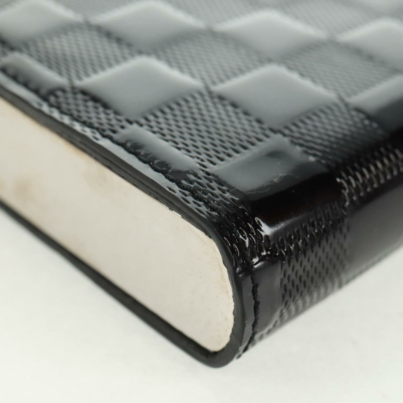 【日本直送】路易威登 Damier Vernis Ange GM 手提包黑色 M92103 LV 正品 am10703V-13