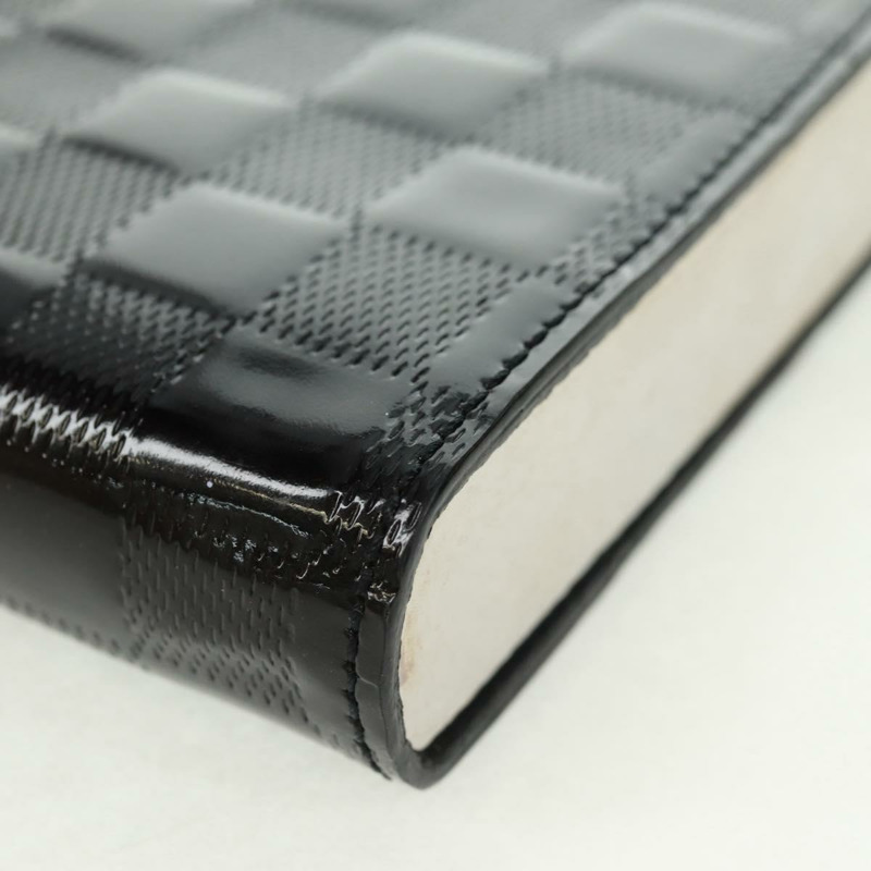 【日本直送】路易威登 Damier Vernis Ange GM 手提包黑色 M92103 LV 正品 am10703V-14