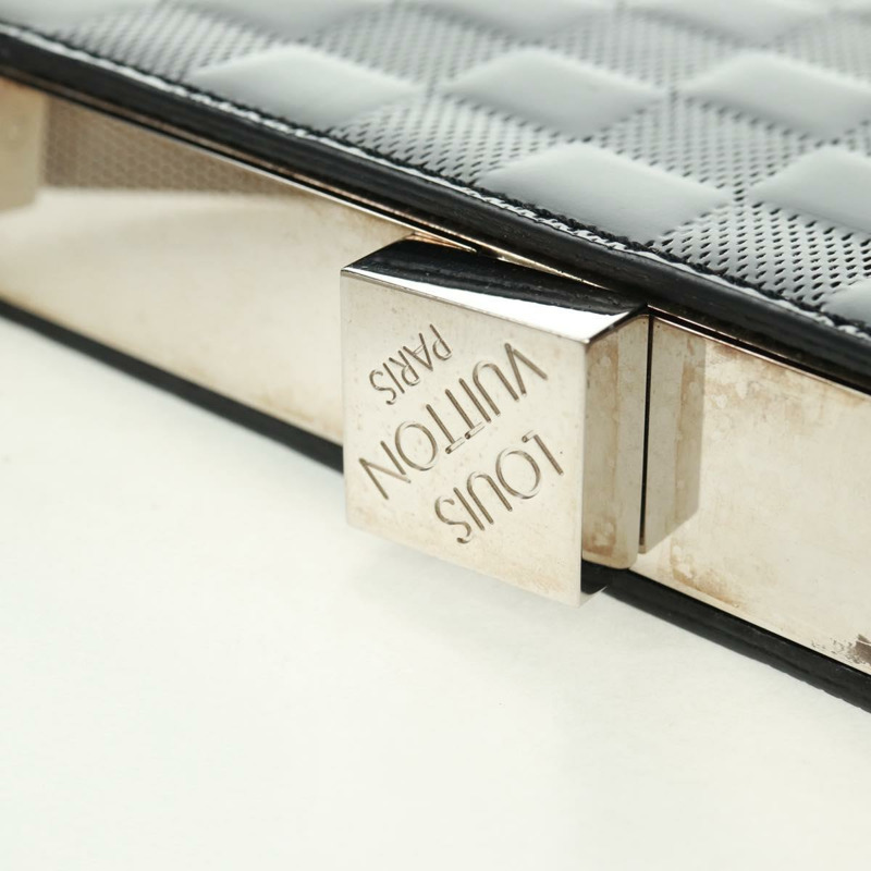 【日本直送】路易威登 Damier Vernis Ange GM 手提包黑色 M92103 LV 正品 am10703V-17