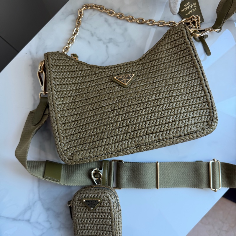 Prada 二合一鏈條包 背帶💚你值得擁有！-1