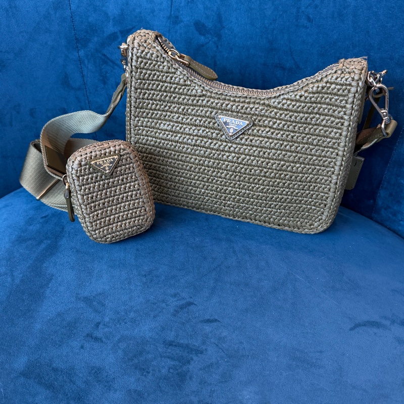 Prada 二合一鏈條包 背帶💚你值得擁有！-2