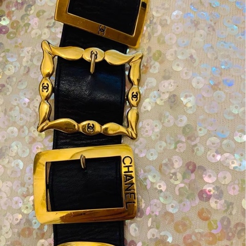 Chanel中古腰帶75釐米