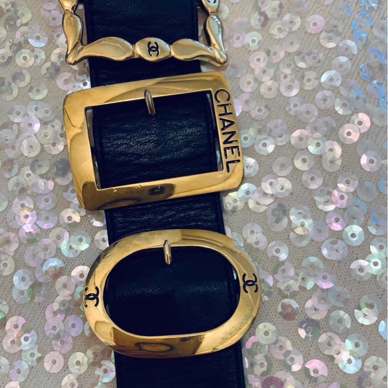 Chanel中古腰帶75釐米-5