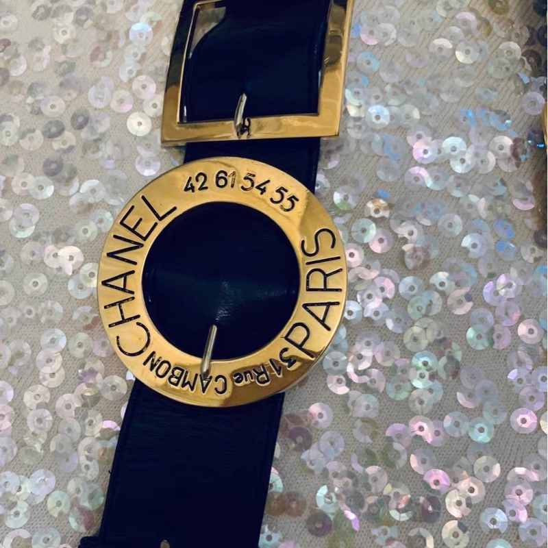 Chanel中古腰帶75釐米-6