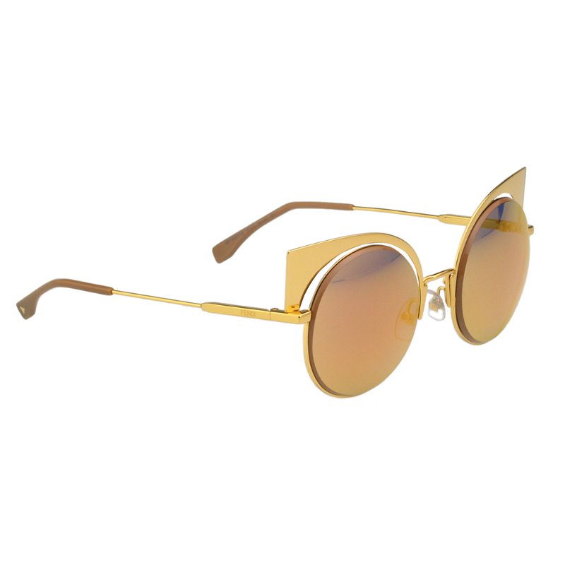 FENDI太陽眼鏡 (金色)-3